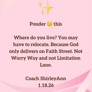 January 18, 2026 Inspiration